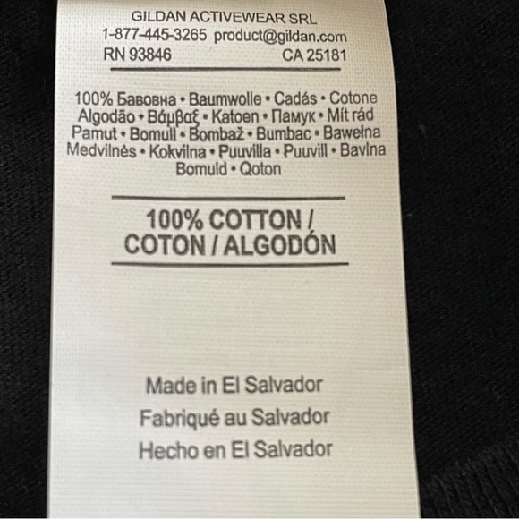 Gildan Darth Vader Daddy T-Shirt in Black - Picture 5 of 6